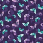 Purple Butterfly Toss