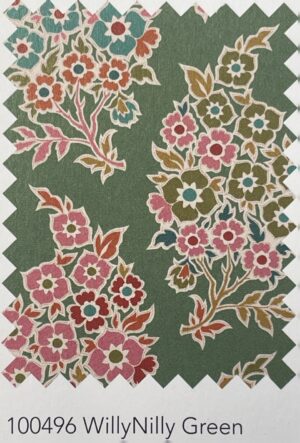 Pie in the Sky – WillyNilly Green  1/2 Yard Cut