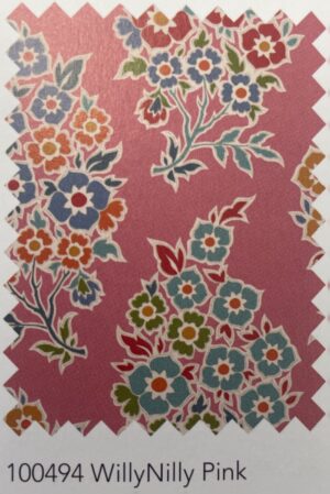 Pie in the Sky – WillyNilly Pink 1/2 Yard Cut